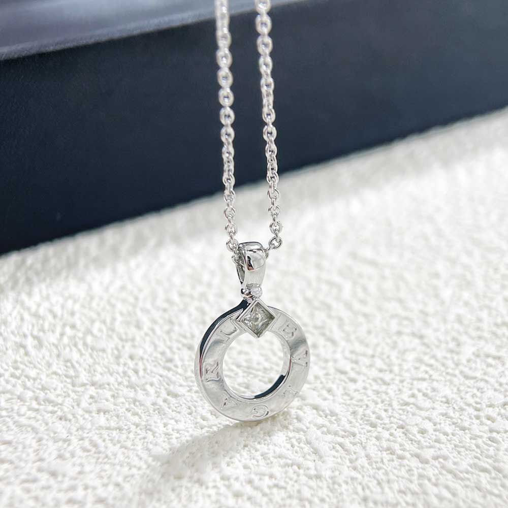 BVLGARI BIJ6002 NECKLACE ARTIFICIAL DIAMOND