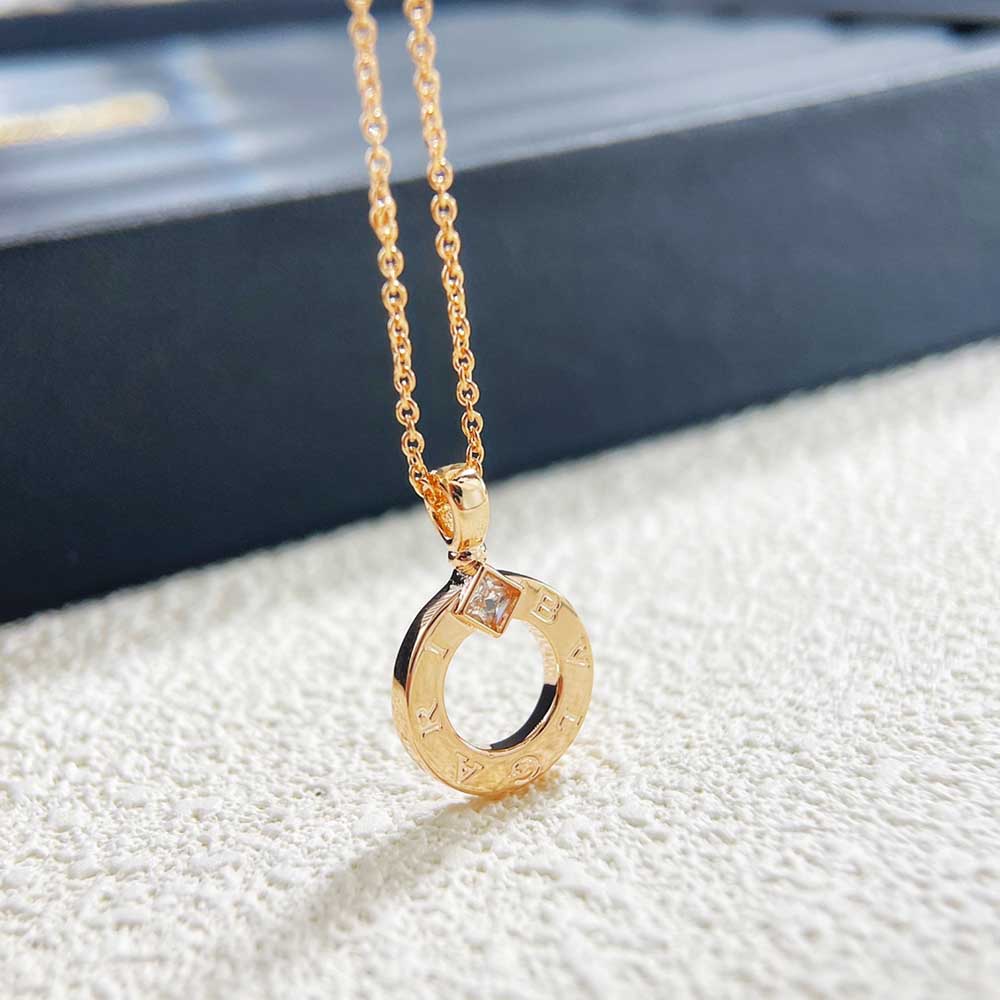 BVLGARI BIJ6002 NECKLACE ARTIFICIAL DIAMOND