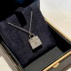 HERMÈS HSJ7001 LADY'S NECKLACE 925 STERLING SILVER ARTIFICIAL DIAMOND