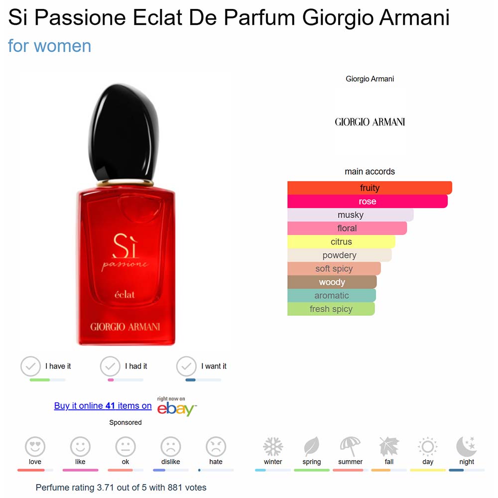 ARMANI AI9001 LADY'S PERFUME