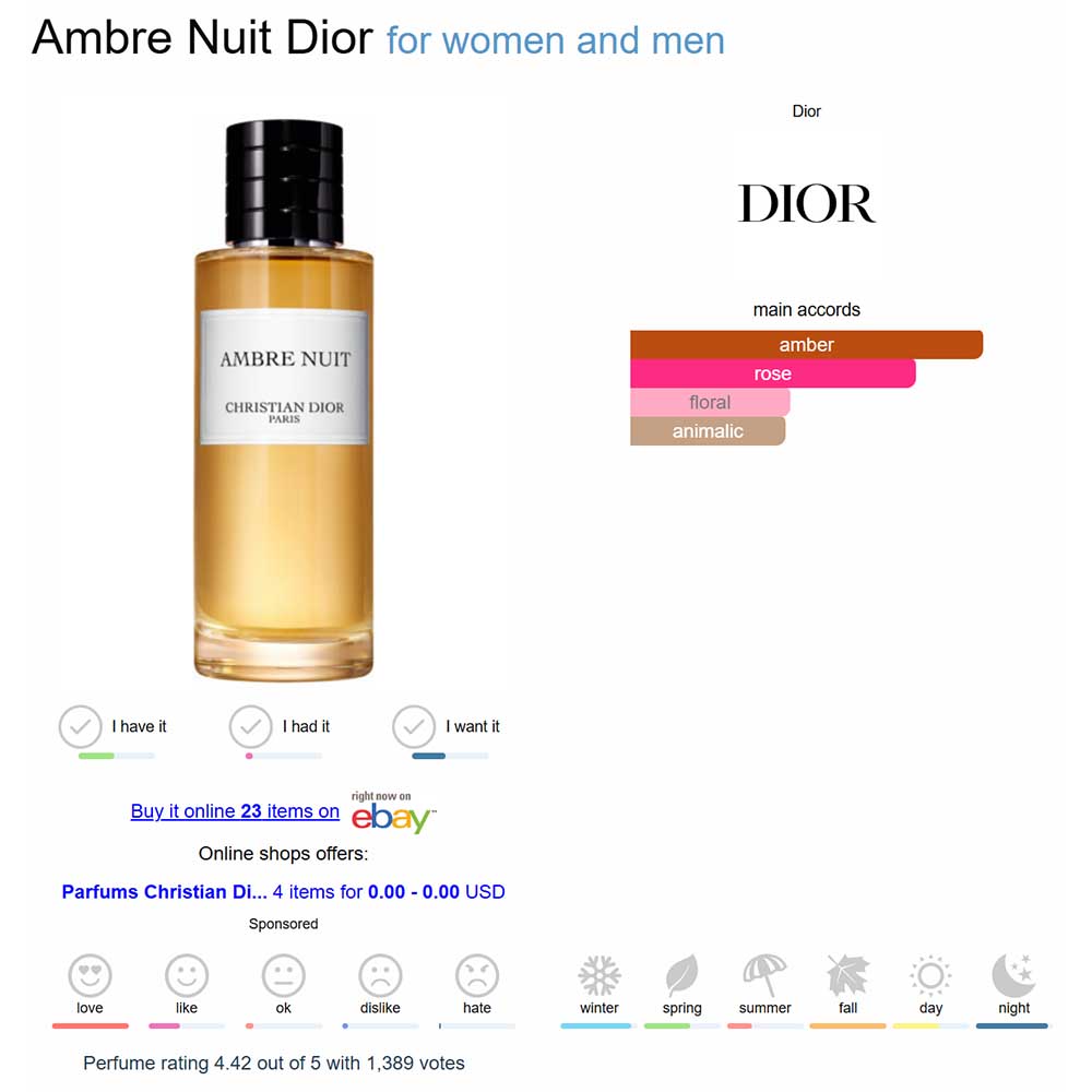 DIOR DRP8004 LADY'S MEN'S PERFUME