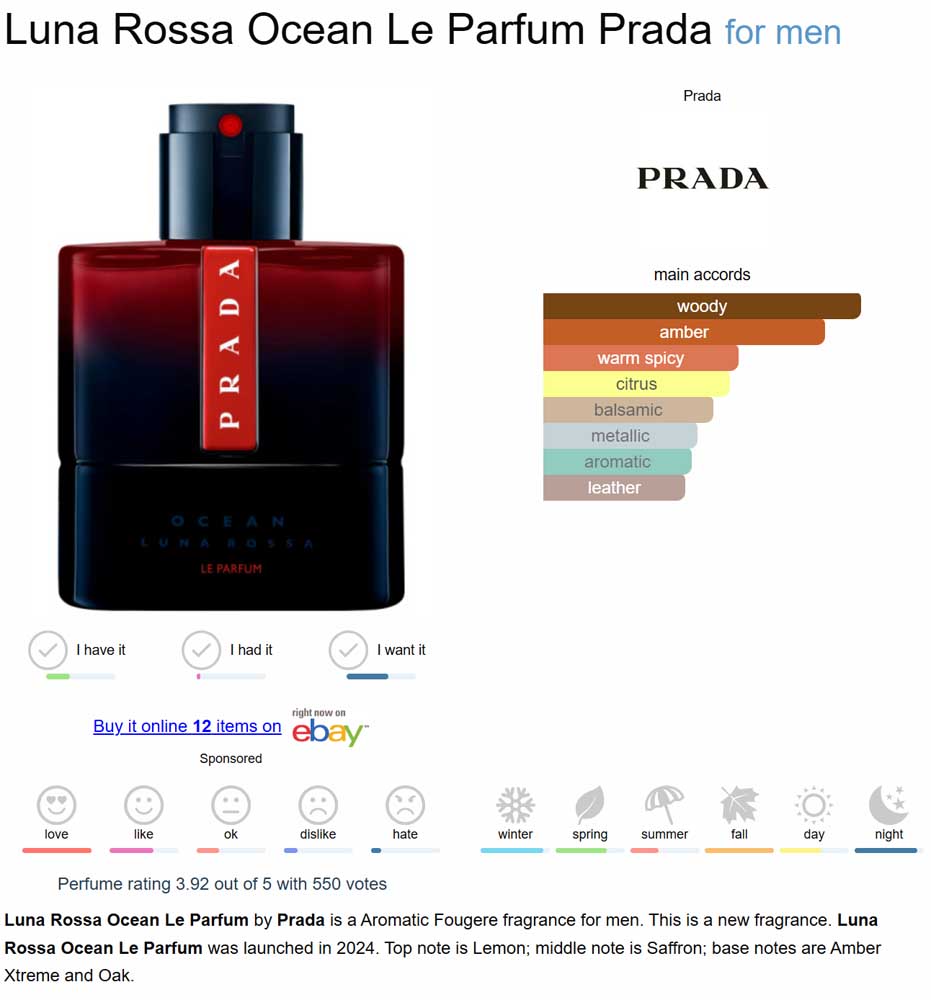 PRADA PAP9001 LADY'S PERFUME