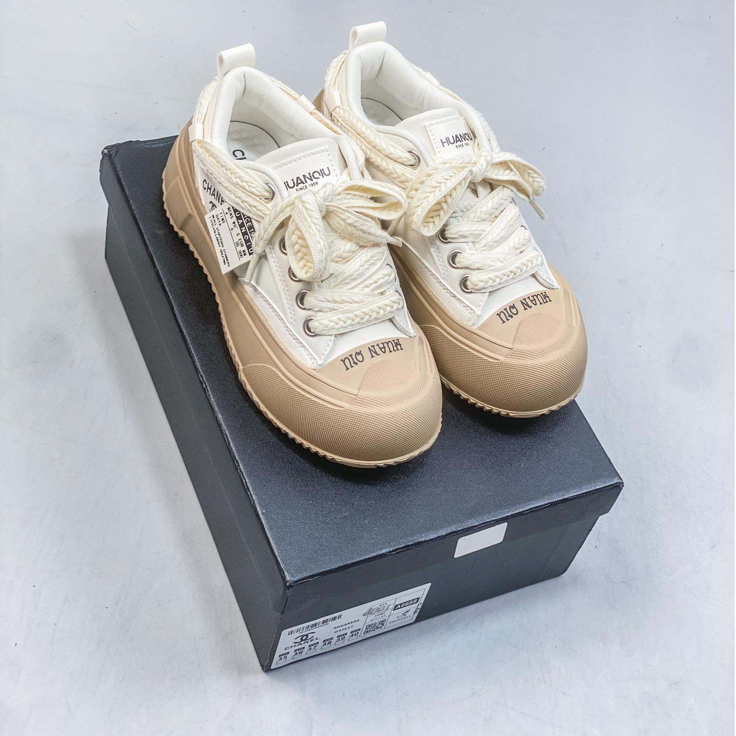 CHANEL CLS297797 LAYD'S CASUAL SPORTS SHOES EU36-40