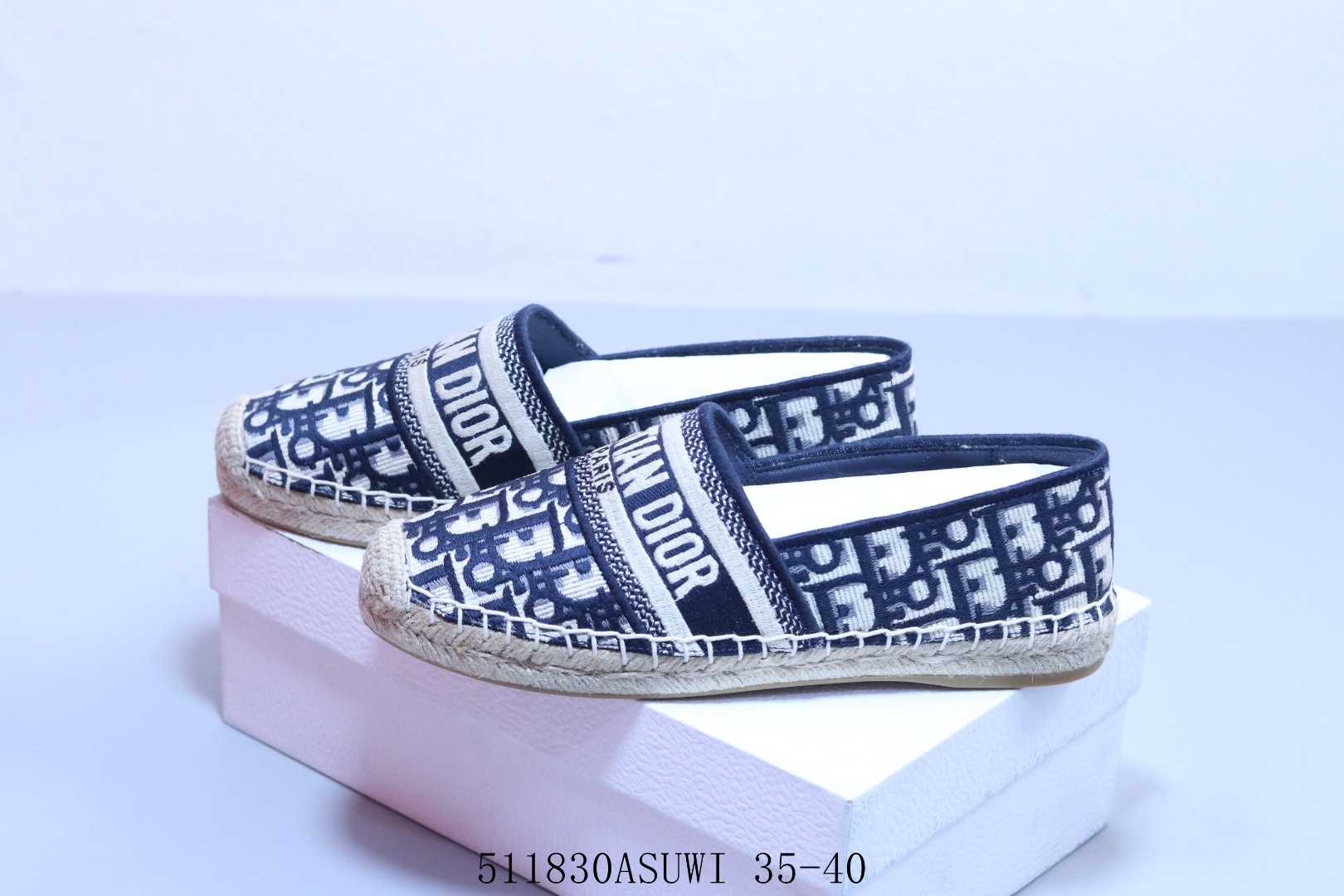 CHANEL CLS508892-2 LAYD'S SLIPPER ESPADRILLE SHOES EU35-40