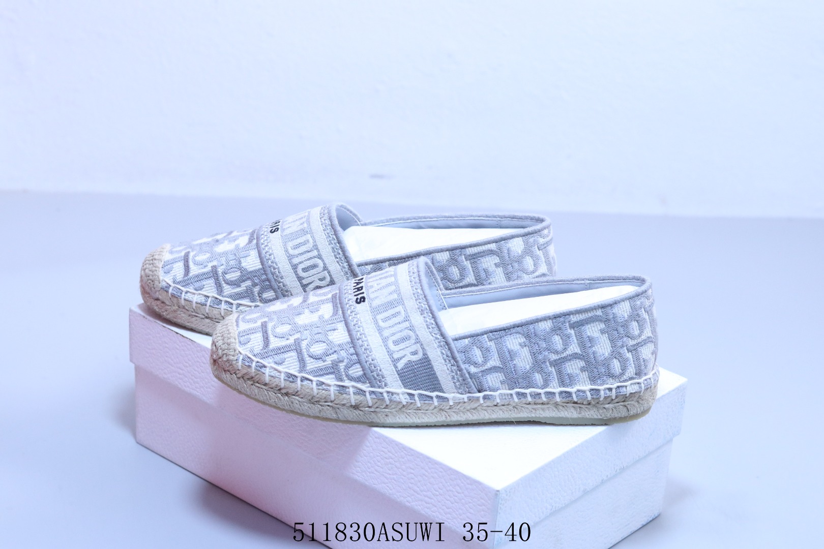 CHANEL CLS508892-2 LAYD'S SLIPPER ESPADRILLE SHOES EU35-40