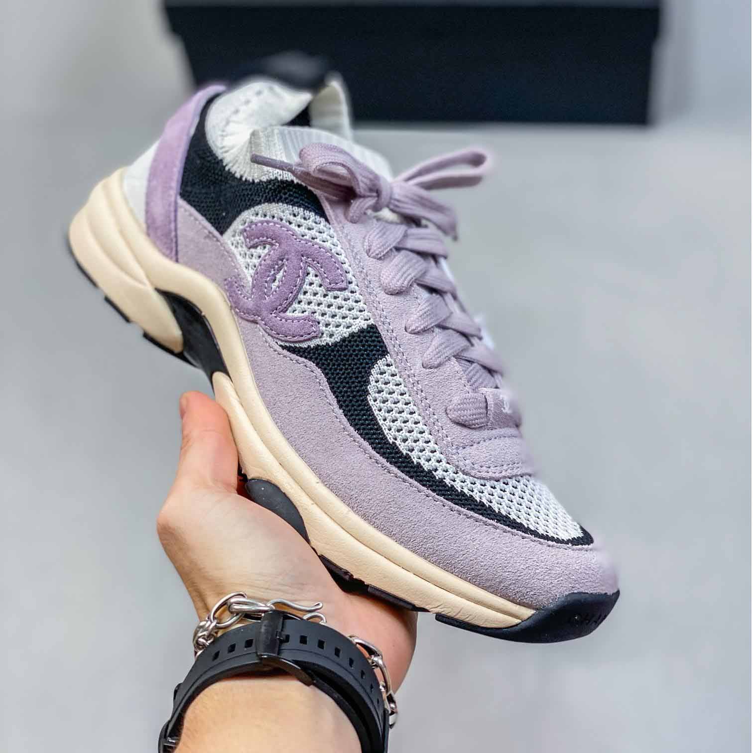 CHANEL CLS522171 LAYD'S CASUAL SPORTS SHOES EU36-39