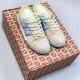 FENDI FIS513180 LADY'S MEN'S LOW- CUT CANVAS CASUAL SHOES EU35-46 