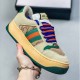 GUCCI GIS513594 LAYD'S MEN'S LOW-CUT SPORTS PLATFORM SHOES EU36-EU44